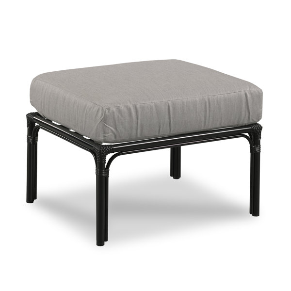 WoodbridgeFurniture Carlyle Outdoor Ottoman with Cushion Wayfair